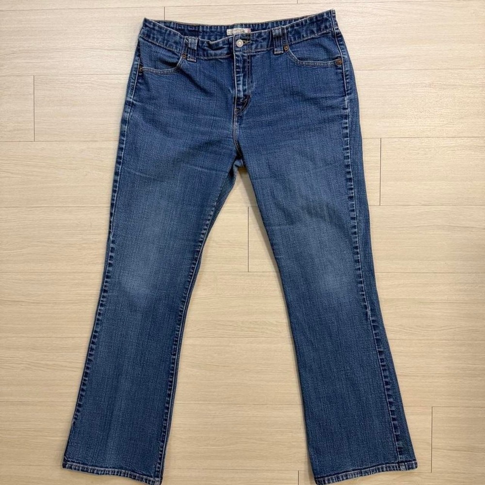 2000's Levi's 525 Bootcut Dark Wash Jeans Womens Size 16M Blue